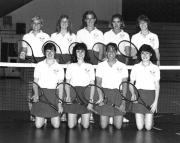 Women's Tennis Team, 1987