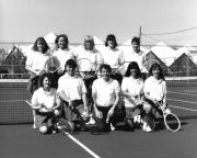 Women's Tennis Team, 1989