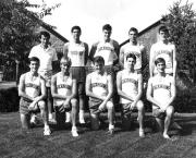 Men's Cross Country Team, 1987