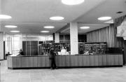 Spahr Library circulation desk, 1967