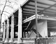 Spahr Library construction, 1967