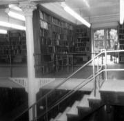 Bosler Hall library stacks, 1958