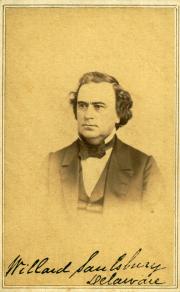 Willard Saulsbury, c.1860