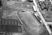Aerial view of Biddle Field, c.1965