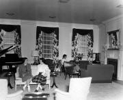Drayer Hall Sharp lounge, 1952