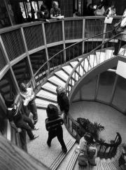 Holland Union Building stairwell, 1981