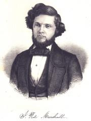 James P. Marshall, 1856
