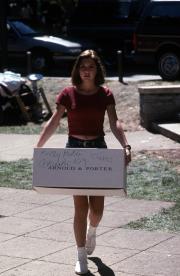 Move-In Day at Atwater Hall, 1995