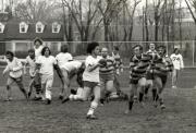 Rugby match, c.1975