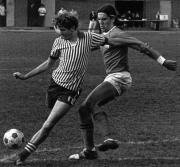 Men's Soccer game, 1975