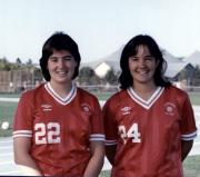 Women's Soccer Co-Captains, 1986