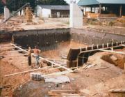Kline Center pool construction, 1979