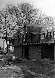 McKenney Hall, construction, c.1973