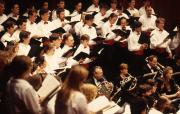 Orchestra and Choir concert, 1995