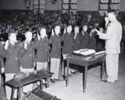 ROTC Commissioning Ceremony, 1955