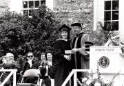 Sue Studnicki at Commencement, 1988