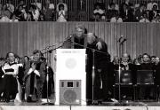 President Banks at Convocation, 1986
