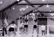 Volleyball game, c.1985