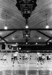 Volleyball game, 1988