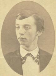 Wilbur Eggleston Hagans, 1873