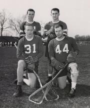 Four Lacrosse Players, 1958