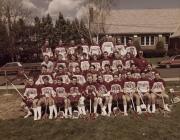 Men's Lacrosse Team, c.1980