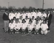 Women's Lacrosse Team, 1992