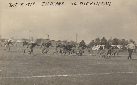 Carlisle Indian School vs. Dickinson, 1910