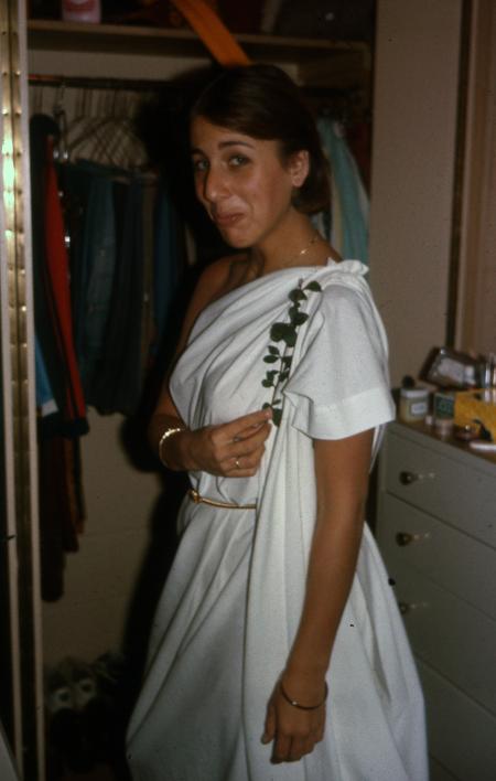 Toga dress, c.1982