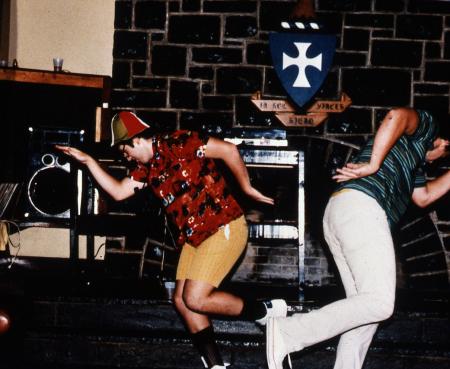 Two students dance, c.1983