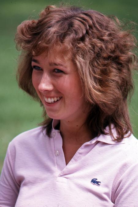 Student smiles, c.1983