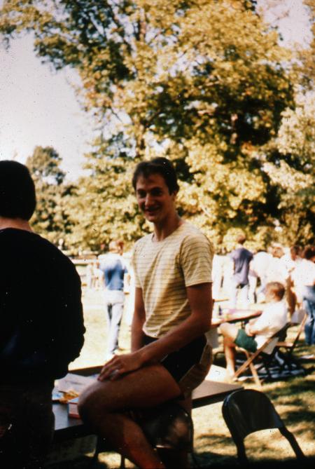 Student smiles, c.1983