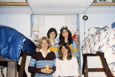 Dorm room, c.1984