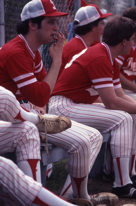 Baseball players, c.1984