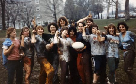 Women's rugby team, c.1985