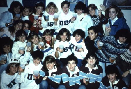 Members of Pi Beta Phi party, c.1986
