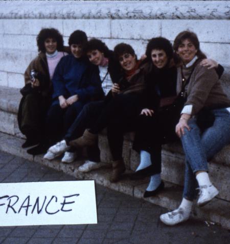 Students in France, c.1986