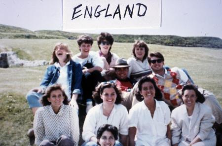 Students in England, c.1986