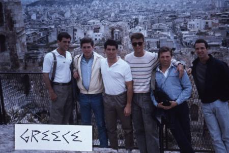 Students in Greece, c.1986