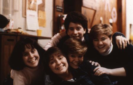 Five friends, c.1987