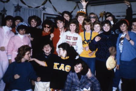 Kappa Alpha Theta celebrates, c.1987