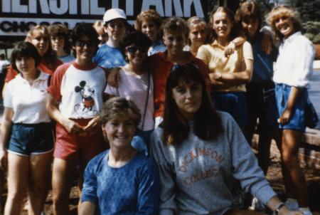 Students at Hershey Park, c.1987