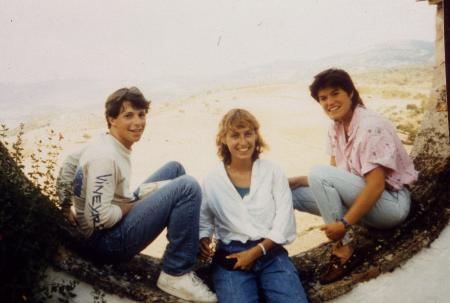 Three friends, c.1988