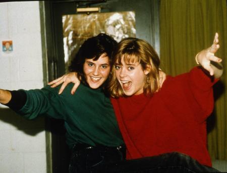 Laughing friends, c.1988