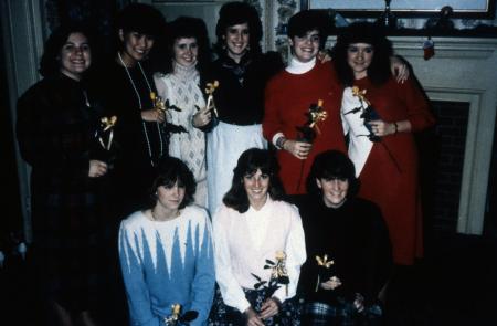 Delta Nu sisters, c.1989
