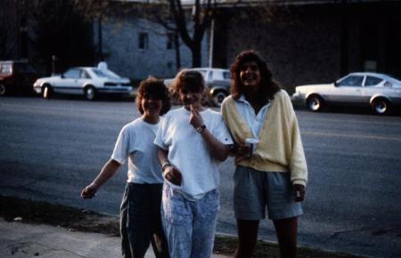 Walking on High Street, c.1989