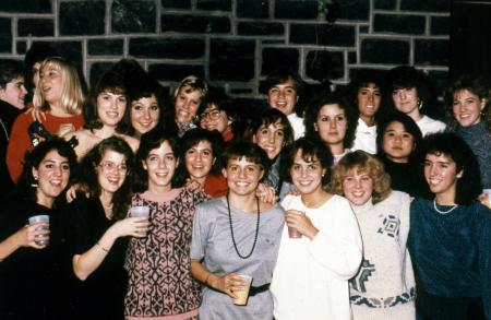 Large group of students, c.1990