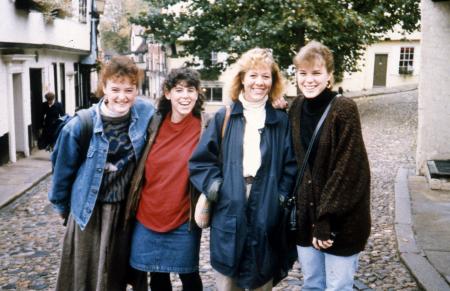 Friends take a picture, c.1990
