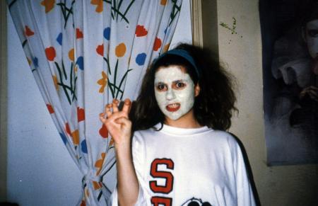 Student in a mask, c.1990