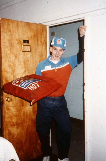 Domino's delivery guy, c.1991